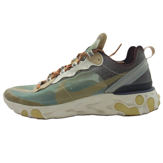 NIKE ナイキ BQ2718-300 × UNDERCOVER REACT ELEMENT 87 MINT GREEN アンダーカバー リアクトエレメント87 スニーカー マルチカラー系 28.5cm【中古】