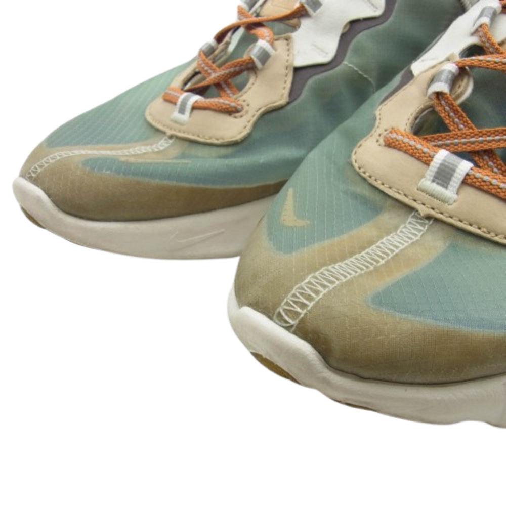 NIKE ナイキ BQ2718-300 × UNDERCOVER REACT ELEMENT 87 MINT GREEN アンダーカバー リアクトエレメント87 スニーカー マルチカラー系 28.5cm【中古】