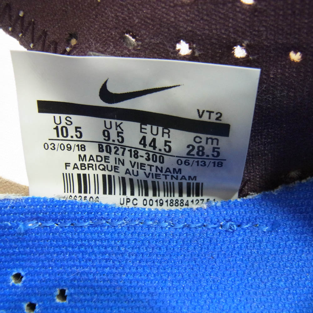 NIKE ナイキ BQ2718-300 × UNDERCOVER REACT ELEMENT 87 MINT GREEN アンダーカバー リアクトエレメント87 スニーカー マルチカラー系 28.5cm【中古】