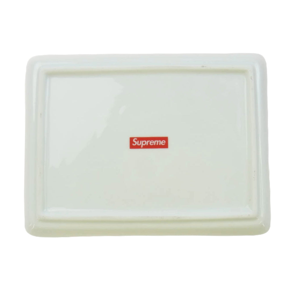 Supreme シュプリーム 17SS Pills Ceramic Tray セラミック トレイ 灰皿 ホワイト系【極上美品】【中古】