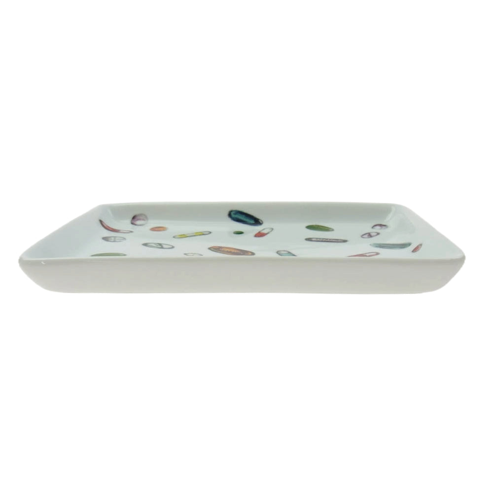 Supreme シュプリーム 17SS Pills Ceramic Tray セラミック トレイ 灰皿 ホワイト系【極上美品】【中古】