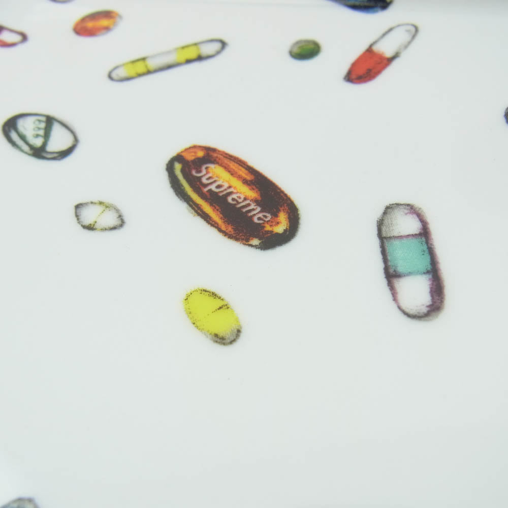 Supreme シュプリーム 17SS Pills Ceramic Tray セラミック トレイ 灰皿 ホワイト系【極上美品】【中古】