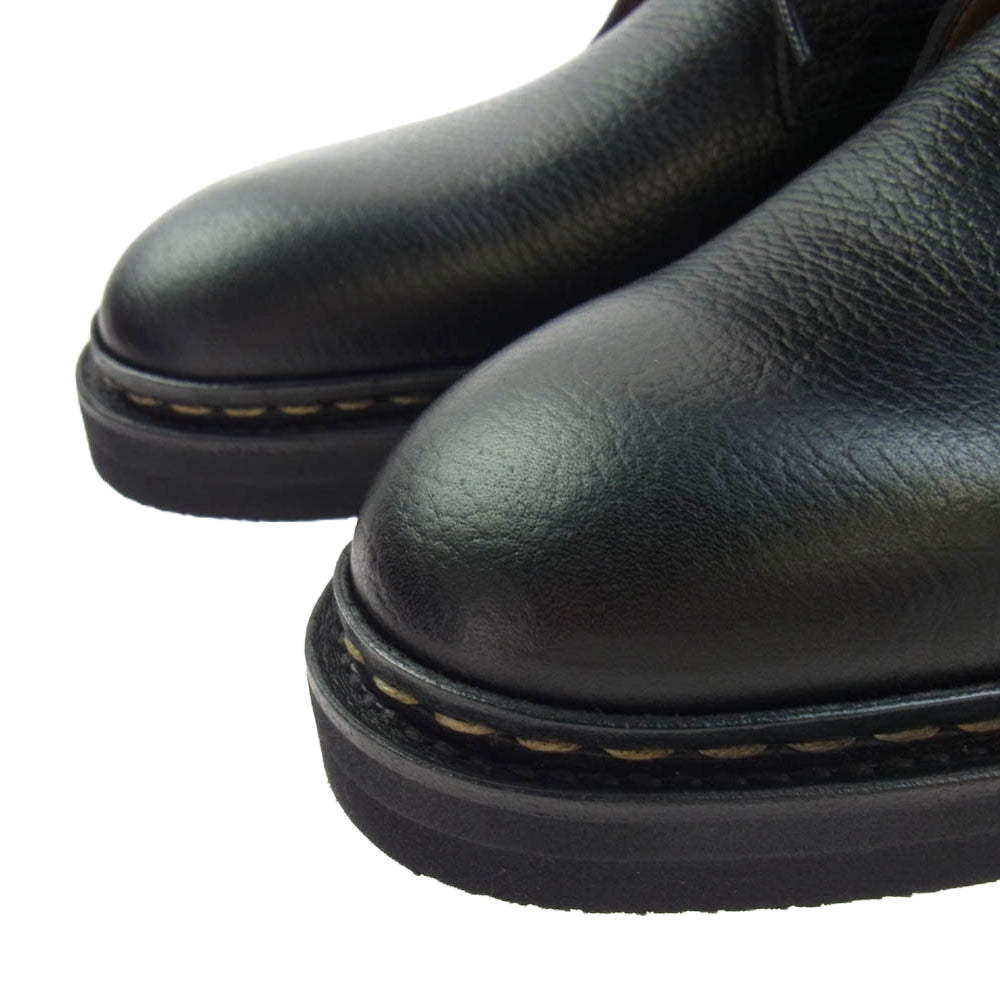 John Lobb ジョンロブ WICK ウィック ダブルバックル ブーツ ブラック系 7.5【極上美品】【中古】