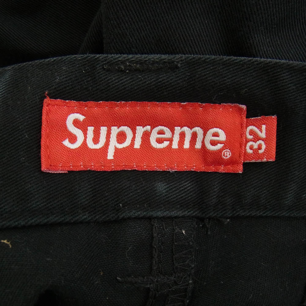 Supreme シュプリーム Work Pant ワーク パンツ ブラック系 32【中古】