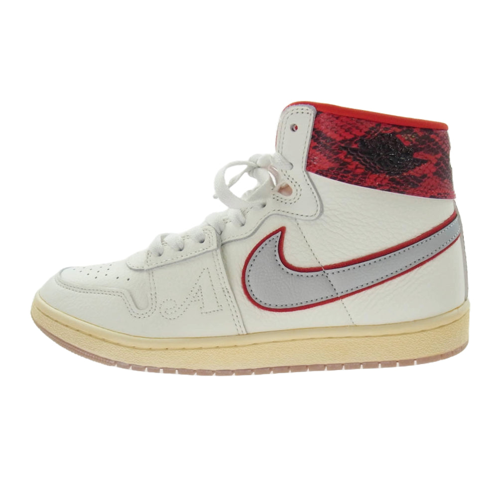 NIKE ナイキ FN8675-100 Awake NY アウェイク ニューヨーク Jordan Air Ship SP University Red ジョーダン エアシップ ユニバーシティ レッド ハイカット スニーカー ホワイト系 レッド系 27.5cm【新古品】【未使用】【中古】