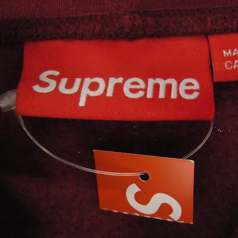 Supreme シュプリーム 24AW Kate Moss Hooded Sweatshirt ケイト モス フーディー スウェットシャツ パーカー ワインレッド系 M【美品】【中古】
