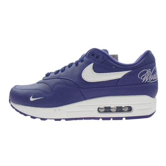 Supreme シュプリーム 25SS HF8813-500 NIKE Air Max 1 '87 SP Purple Week4 ナイキ エアマックス1 パープル ウィーク4 スニーカー パープル系 ホワイト系 27.5cm【新古品】【未使用】【中古】