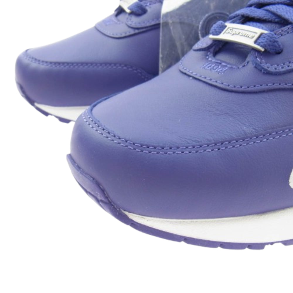 Supreme シュプリーム 25SS HF8813-500 NIKE Air Max 1 '87 SP Purple Week4 ナイキ エアマックス1 パープル ウィーク4 スニーカー パープル系 ホワイト系 27.5cm【新古品】【未使用】【中古】