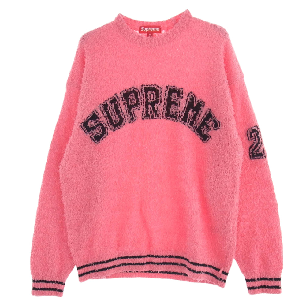 Supreme シュプリーム 25SS Textured Arc Sweater Pink テクスチャード アーク セーター ピンク系 M【新古品】【未使用】【中古】