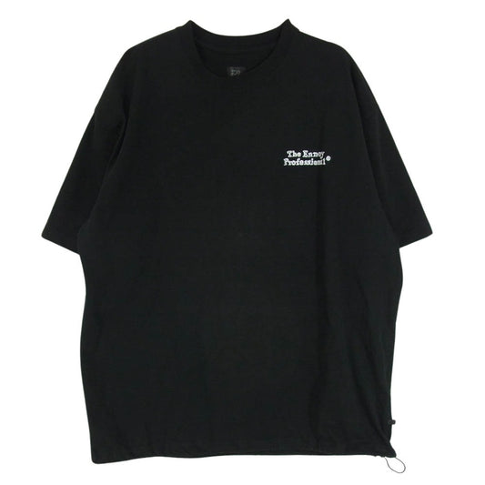 The Ennoy Professional ザ エンノイ プロフェッショナル BE-37023 × DAIWA PIER39 ダイワピア TECH DRAWSTRING TEE テックドローストリング 半袖 Tシャツ ブラック系 M【中古】