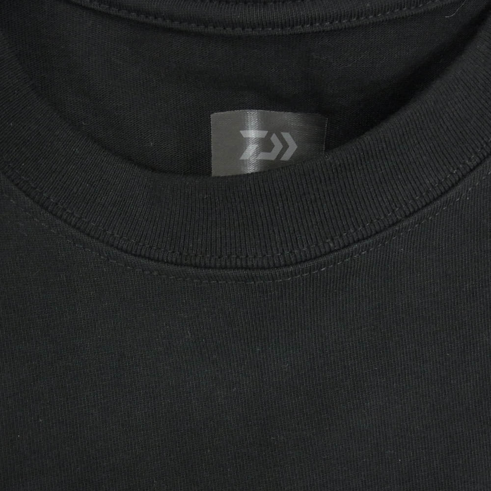 The Ennoy Professional ザ エンノイ プロフェッショナル BE-37023 × DAIWA PIER39 ダイワピア TECH DRAWSTRING TEE テックドローストリング 半袖 Tシャツ ブラック系 M【中古】