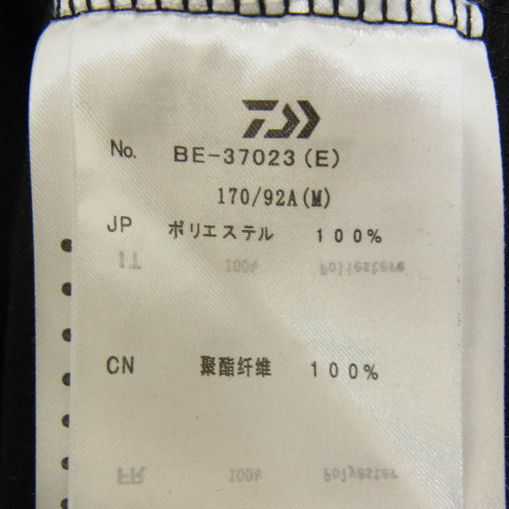 The Ennoy Professional ザ エンノイ プロフェッショナル BE-37023 × DAIWA PIER39 ダイワピア TECH DRAWSTRING TEE テックドローストリング 半袖 Tシャツ ブラック系 M【中古】