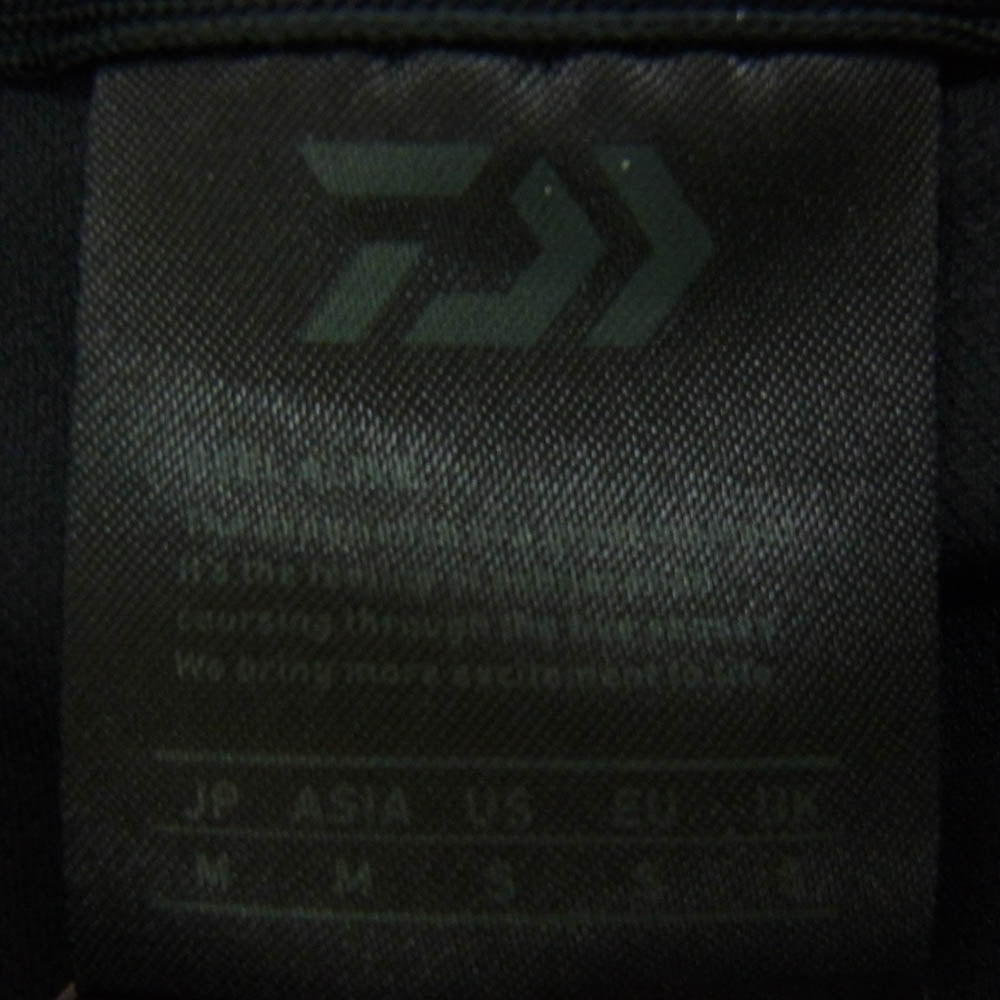 The Ennoy Professional ザ エンノイ プロフェッショナル BE-61023 × DAIWA PIER39 ダイワピア TECH FLEX JERSEY CREW ロゴ刺繍 テック フレックス ジャージー クルー 長袖 Tシャツ ブラック系 M【中古】