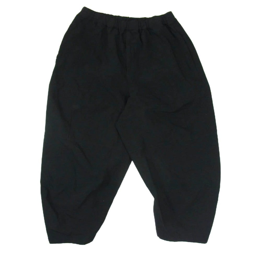 BLACK COMME des GARCONS ブラックコムデギャルソン AD2020 1Z-P002 BALLOON PANTS ポリエステル バルーン パンツ ブラック系 S【中古】