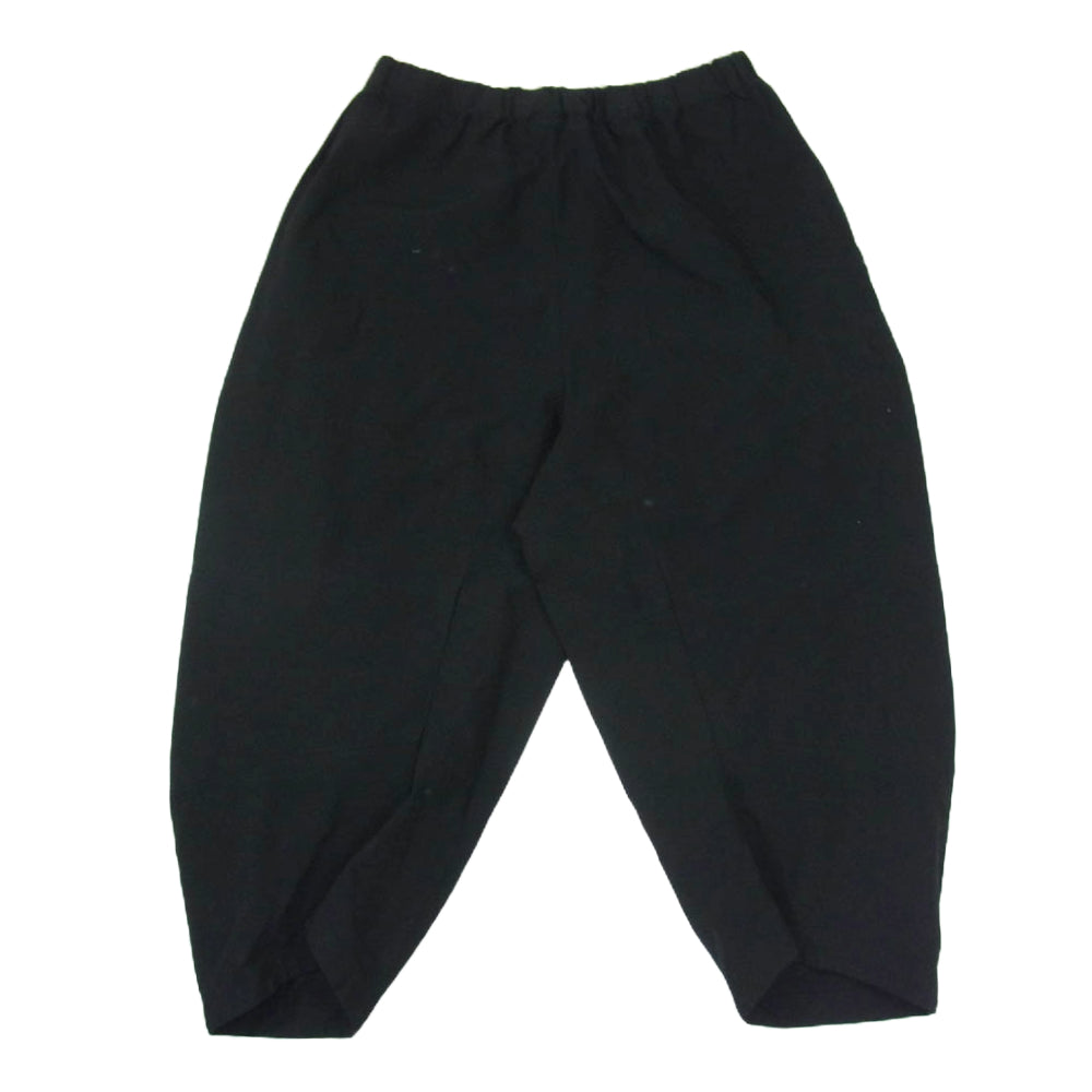 BLACK COMME des GARCONS ブラックコムデギャルソン AD2020 1Z-P002 BALLOON PANTS ポリエステル バルーン パンツ ブラック系 S【中古】