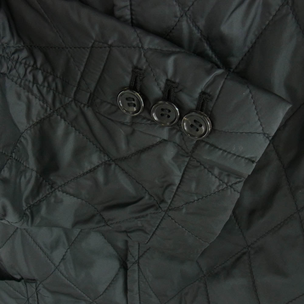 COMME des GARCONS HOMME PLUS コムデギャルソンオムプリュス AD2016 PS-J064 中綿 キルティング ナイロン ジャケット ダークグレー系 XS【中古】