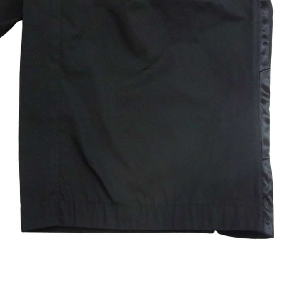 JUNYA WATANABE COMME des GARCONS MAN ジュンヤワタナベコムデギャルソンマン 23AW AD2023 WL-P038 エステルギャバジントラック ワイド パンツ ブラック系 XS【中古】