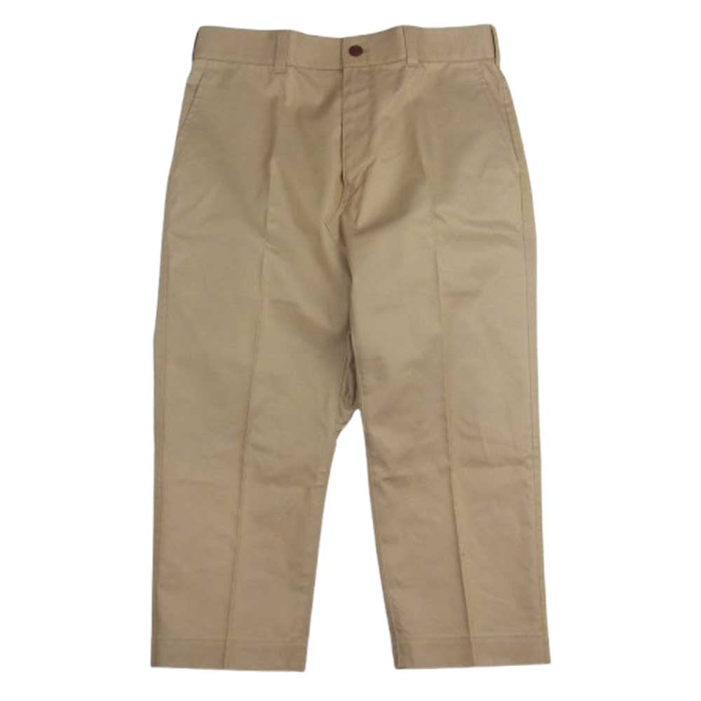 JUNYA WATANABE COMME des GARCONS MAN ジュンヤワタナベコムデギャルソンマン AD2021 WI-P053 綿エステルギャバ サルエル パンツ ベージュ系 M【中古】