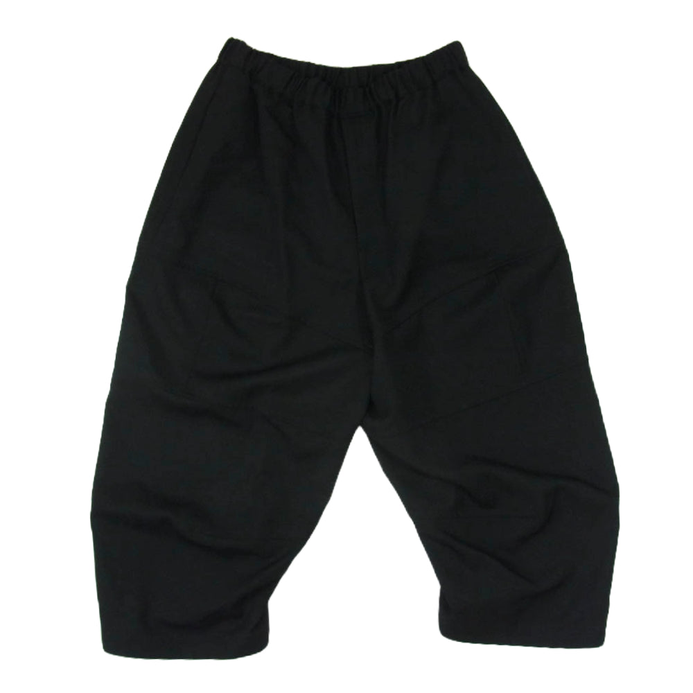 BLACK COMME des GARCONS ブラックコムデギャルソン AD2023 1L-P014 BALLOON PANTS バルーン クロップド パンツ ブラック系 S【中古】