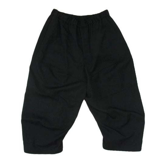 BLACK COMME des GARCONS ブラックコムデギャルソン AD2023 1L-P014 BALLOON PANTS バルーン クロップド パンツ ブラック系 S【中古】