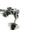 CHROME HEARTS クロムハーツ（原本無） 2025年ユナイテッドアローズ購入時レシート付属 BBY F PPRCHN ベイビーファット クロス ドロップピアス シルバー系【極上美品】【中古】