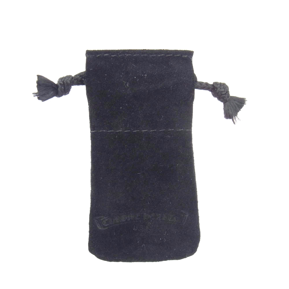 CHROME HEARTS クロムハーツ（原本無） 2025年ユナイテッドアローズ購入時レシート付属 BBY F PPRCHN ベイビーファット クロス ドロップピアス シルバー系【極上美品】【中古】