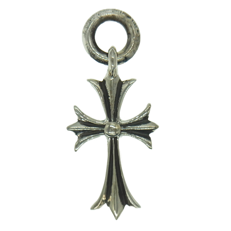 CHROME HEARTS クロムハーツ（原本無） 2025年ユナイテッドアローズ購入時レシート付属  TINY CH CROSS タイニー CHクロス チャーム ペンダントトップ シルバー系【極上美品】【中古】