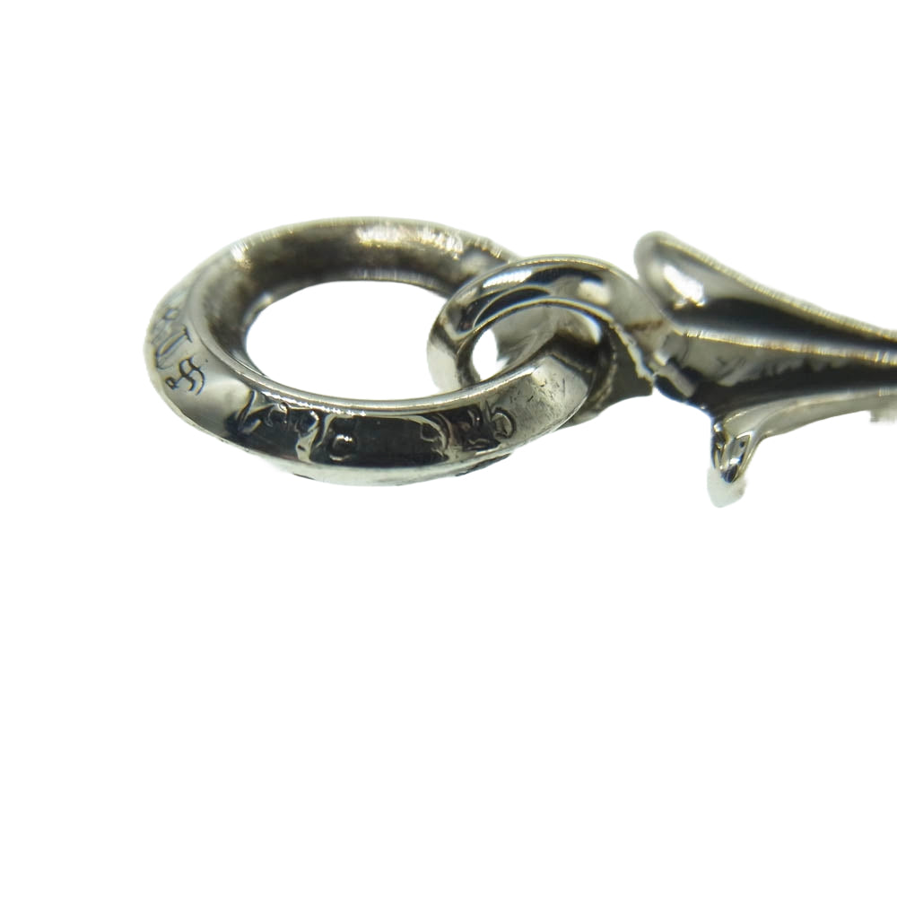 CHROME HEARTS クロムハーツ（原本無） 2025年ユナイテッドアローズ購入時レシート付属  TINY CH CROSS タイニー CHクロス チャーム ペンダントトップ シルバー系【極上美品】【中古】