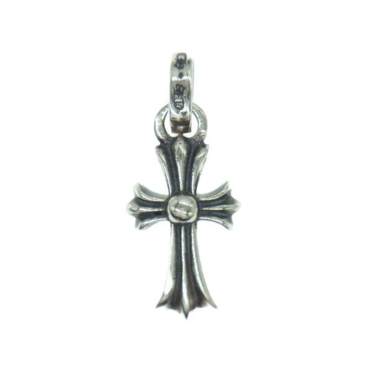 CHROME HEARTS クロムハーツ（原本無） 2025年ユナイテッドアローズ購入時レシート付属 CRS BBYFAT ベイビーファット クロス チャーム ペンダントトップ シルバー系【極上美品】【中古】