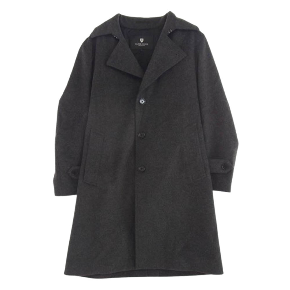 BLACK LABELCRESTBRIDGE ブラックレーベルクレストブリッジ 51B63-663-08 ウール チェスター コート グレー系 M【中古】