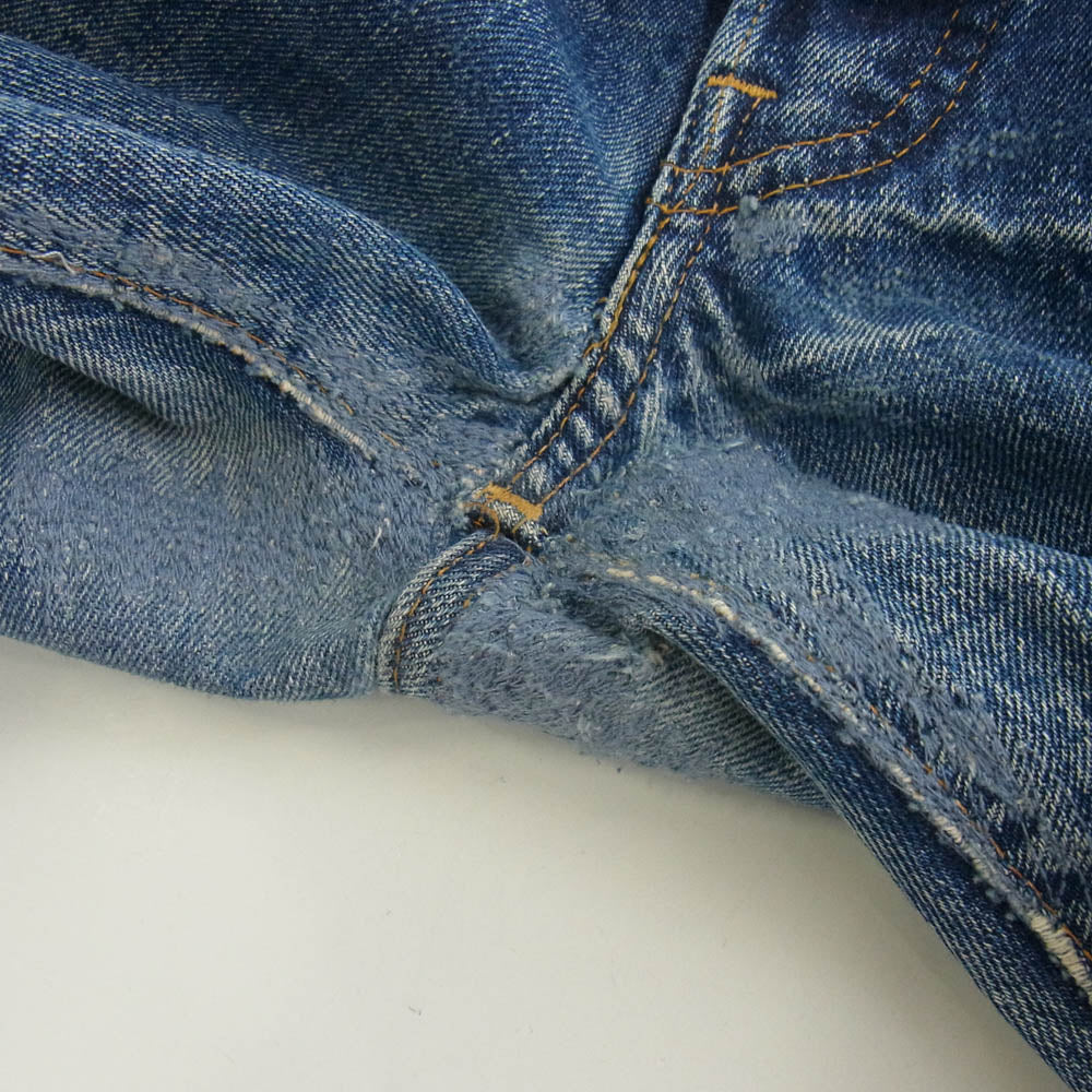 Levi's リーバイス 70s 66前期 501 スモールe ストレート デニム パンツ インディゴブルー系【中古】