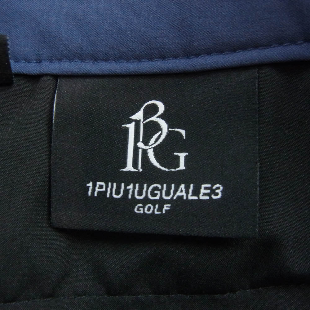 1piu1uguale3 ウノピュウノウグァーレトレ GRP133 POE456 GORF ゴルフ FRONT POCKET SHORT PANTS フロントポケット ショートパンツ ハーフパンツ ネイビー系 5【中古】