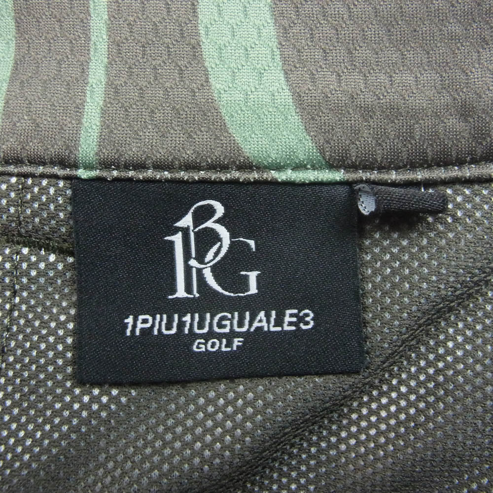 1piu1uguale3 ウノピュウノウグァーレトレ GSP048 POE398 GOLF ゴルフ TIGHT SKIRT FULL MIX LOGO フル ミックスロゴ タイトスカート カーキ カーキ系 2【美品】【中古】