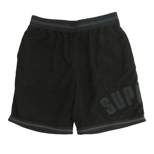 Supreme シュプリーム Ultrasuede Mesh Short ウルトラスエード メッシュ ショーツ ブラック系 M【中古】