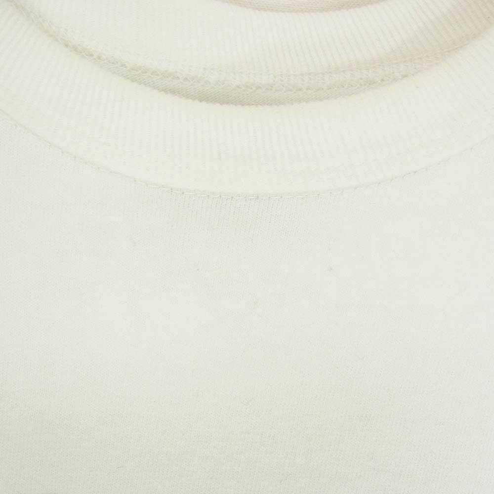WESTRIDE ウエストライド PT.TEE.22-02 ロゴ 半袖 ショートスリーブ 丸首 クルーネック Tシャツ ホワイト系 38【中古】