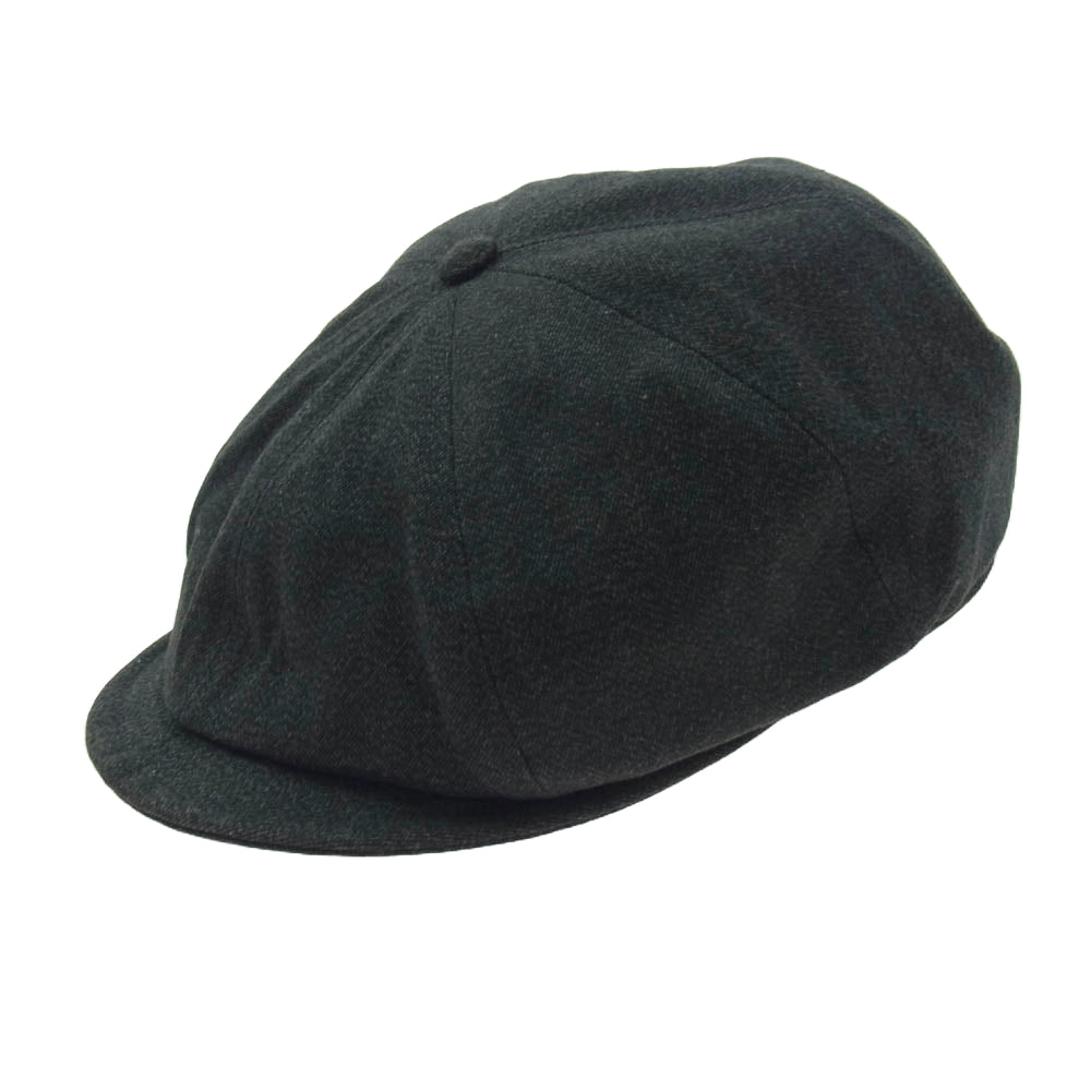 DAPPER'S ダッパーズ キャスケット ハンチング キャップ グレー ダークグレー系【中古】