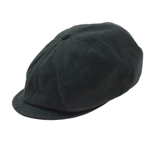 DAPPER'S ダッパーズ キャスケット ハンチング キャップ グレー ダークグレー系【中古】