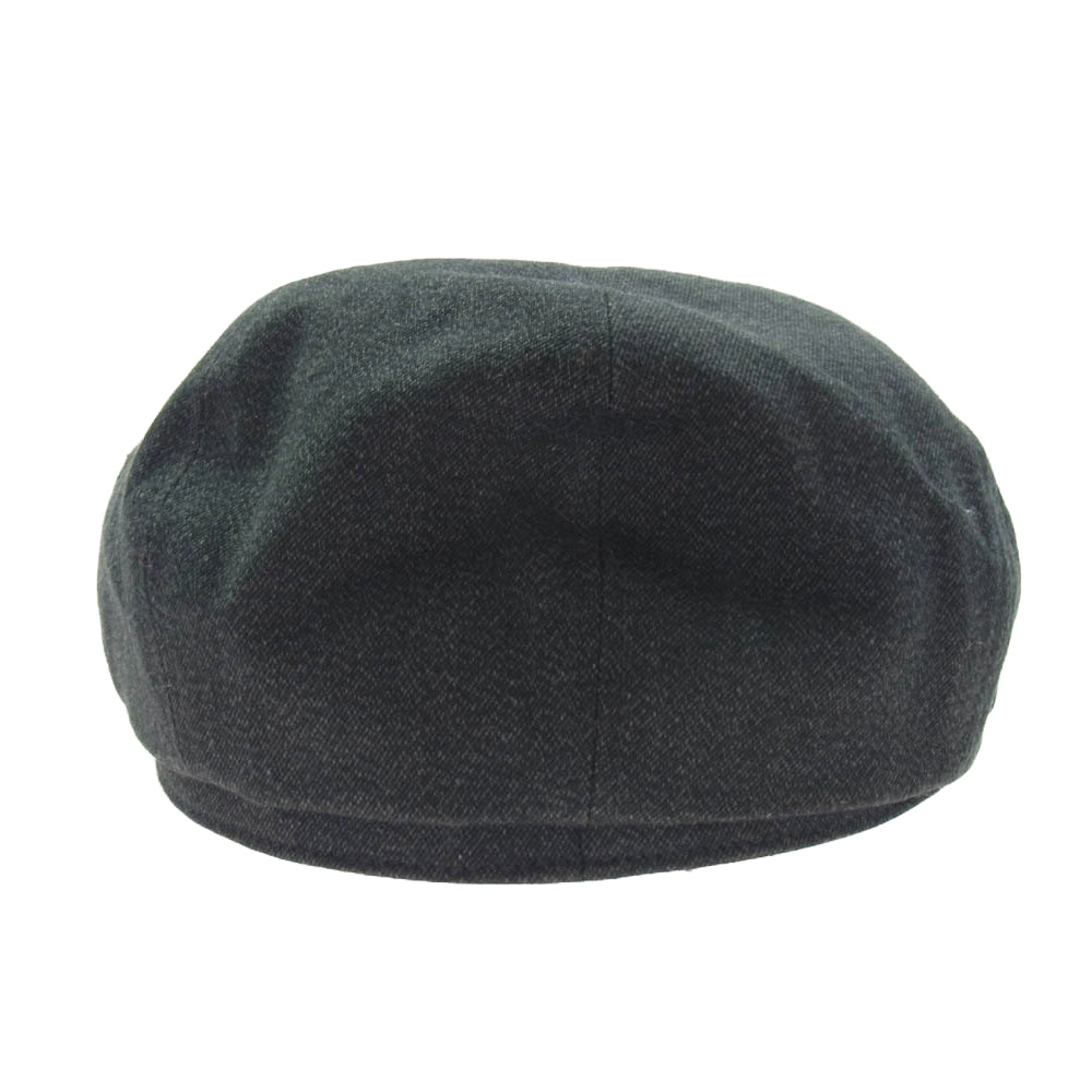 DAPPER'S ダッパーズ キャスケット ハンチング キャップ グレー ダークグレー系【中古】