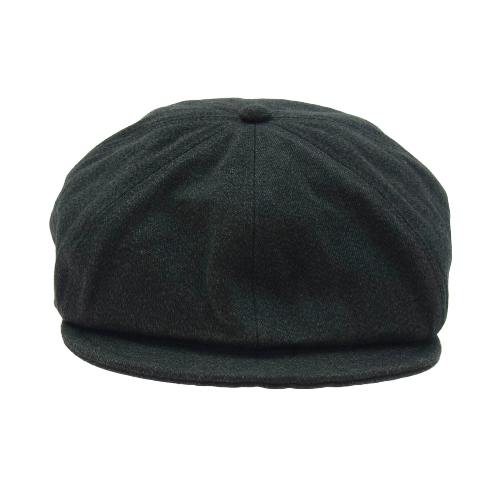 DAPPER'S ダッパーズ キャスケット ハンチング キャップ グレー ダークグレー系【中古】