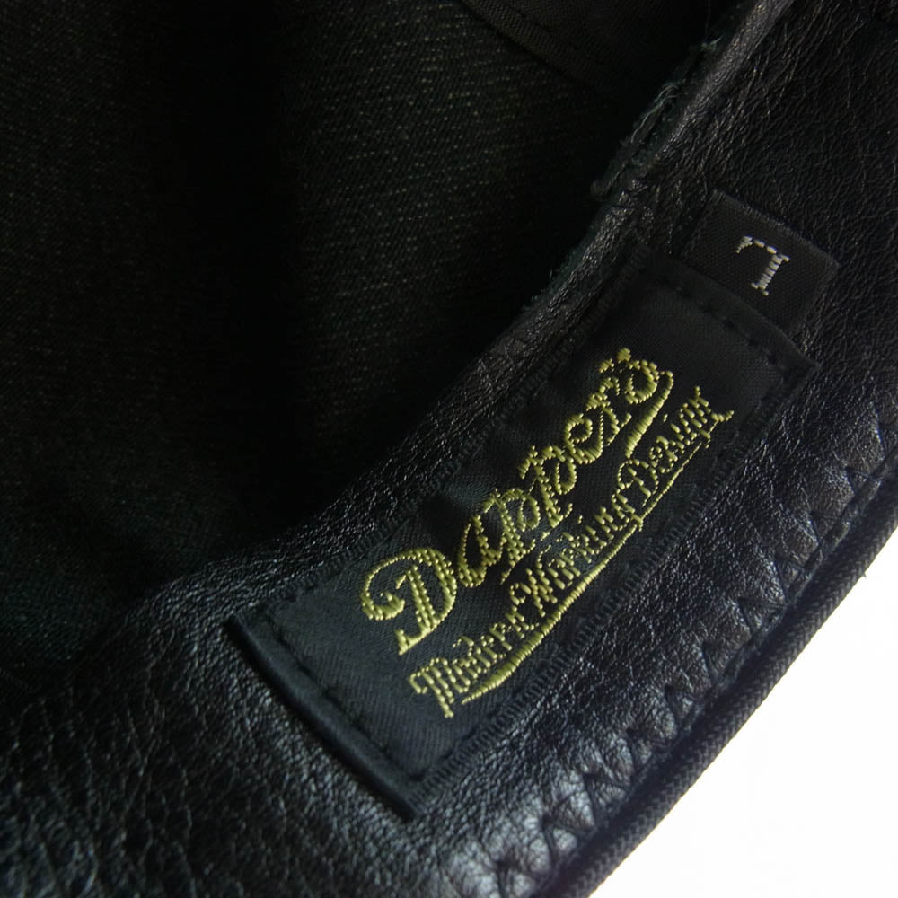 DAPPER'S ダッパーズ キャスケット ハンチング キャップ グレー ダークグレー系【中古】