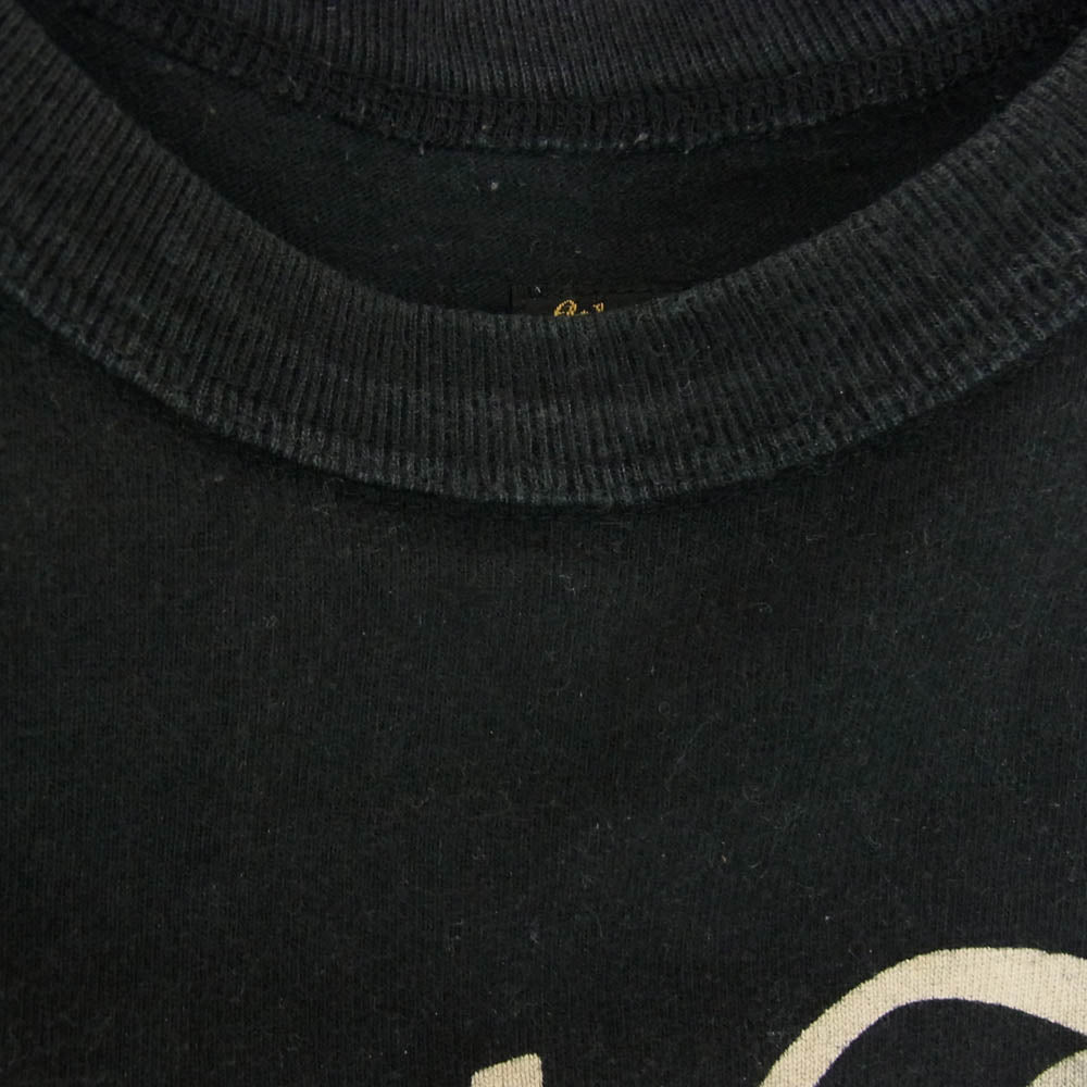 WESTRIDE ウエストライド PT.TEE.20-10 good Times ロゴ 半袖 ショートスリーブ 丸首 クルーネック Tシャツ ブラック系 38【中古】