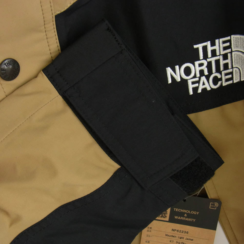 THE NORTH FACE ノースフェイス NP62236 MOUNTAIN LIGHT JACKET マウンテン ライト ジャケット ライトブラウン系 ケルプタン S【新古品】【未使用】【中古】