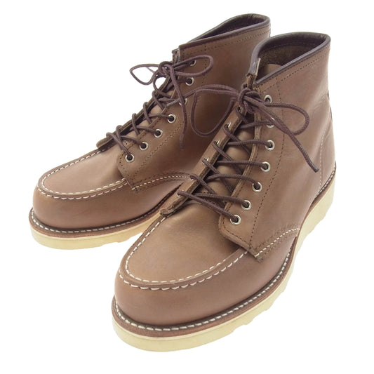 RED WING レッドウィング 3426 6-inch Classic Moc 6インチ クラシックモック ブーツ ブラウン系 25cm【中古】