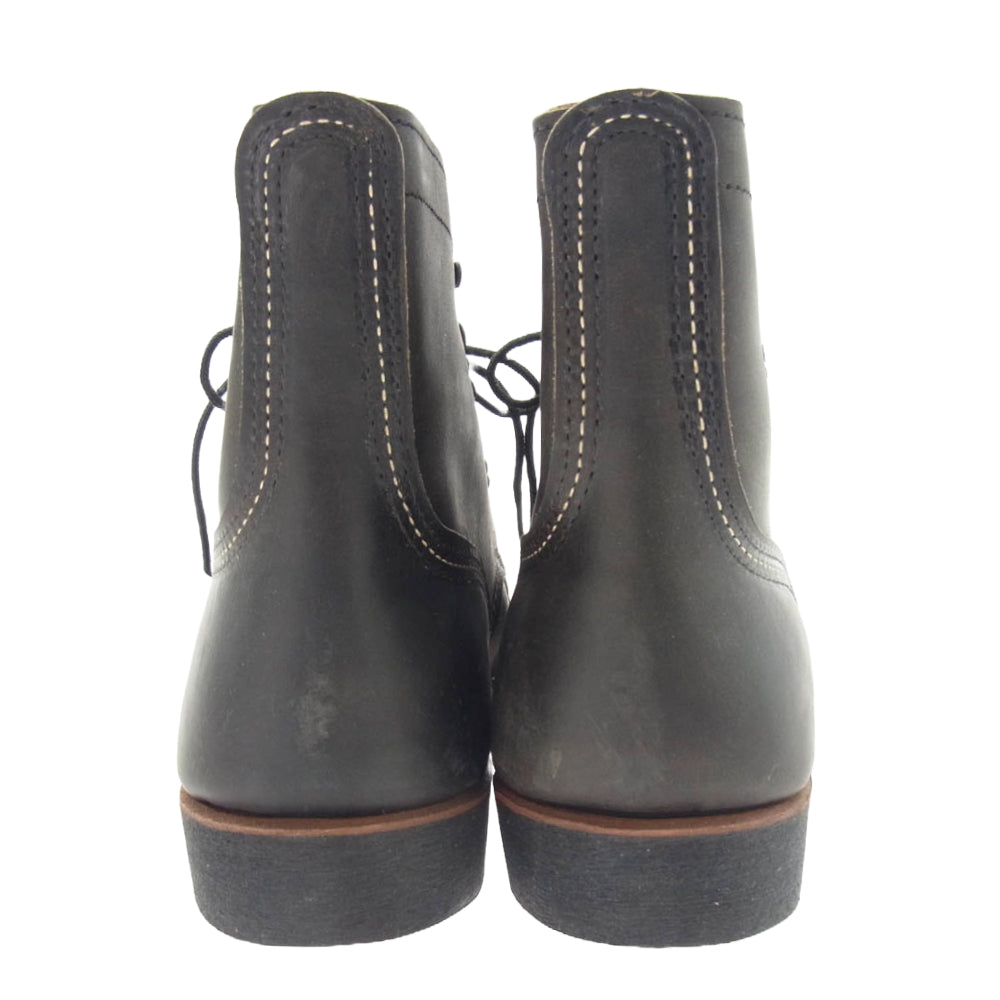 RED WING レッドウィング 8086 Iron Ranger アイアンレンジャー チャコール ラフアンドタフ ブーツ ダークブラウン系 USA9.5【極上美品】【中古】
