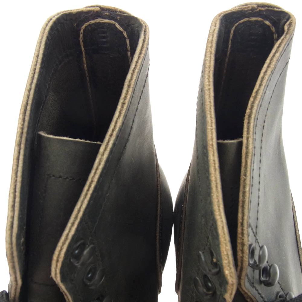 RED WING レッドウィング 8086 Iron Ranger アイアンレンジャー チャコール ラフアンドタフ ブーツ ダークブラウン系 USA9.5【極上美品】【中古】