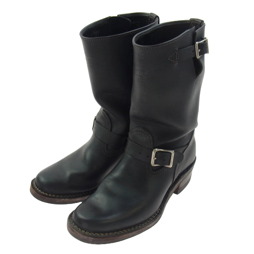 WESCO ウエスコ BK7710700 カスタムボス エンジニアブーツ ブラック系 9E【中古】
