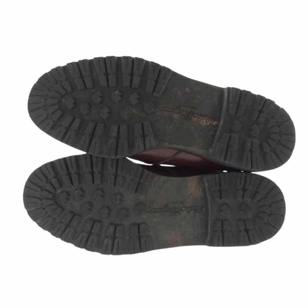 Salvatore Ferragamo サルヴァトーレフェラガモ レザー 革靴 チャッカ ブーツ ブラウン系 実寸28cm【中古】