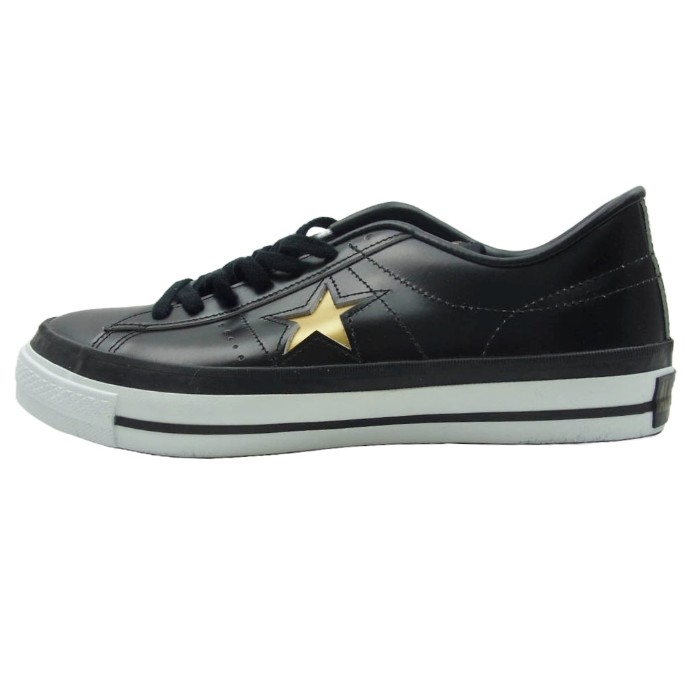 CONVERSE コンバース 日本製 MADE IN JAPAN ALL STAR オールスター ONE STAR J MT ワンスター ローカット スニーカー ブラック系 26.5cm【美品】【中古】