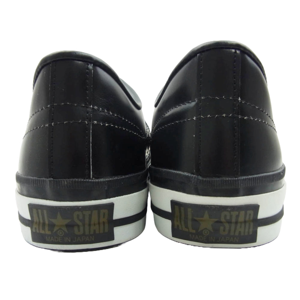 CONVERSE コンバース 日本製 MADE IN JAPAN ALL STAR オールスター ONE STAR J MT ワンスター ローカット スニーカー ブラック系 26.5cm【美品】【中古】