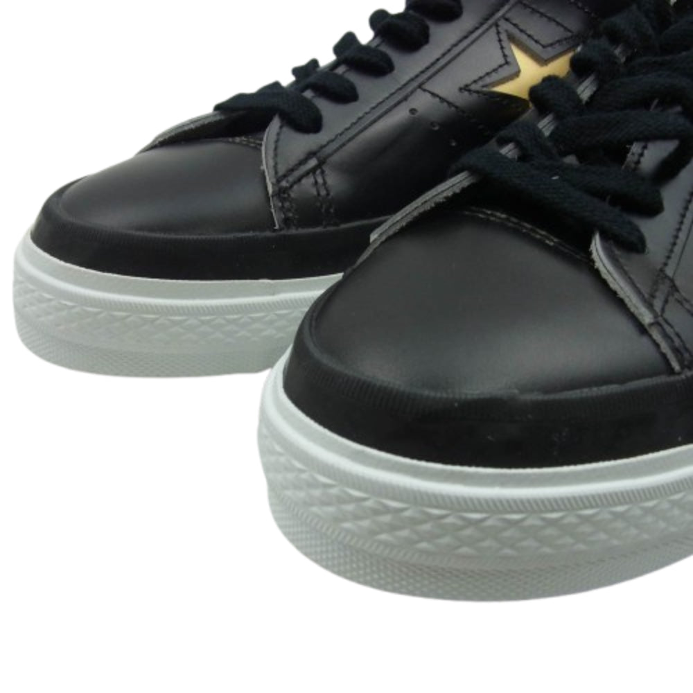 CONVERSE コンバース 日本製 MADE IN JAPAN ALL STAR オールスター ONE STAR J MT ワンスター ローカット スニーカー ブラック系 26.5cm【美品】【中古】